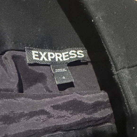 Classic high waisted express Black Pencil Skirt - Women's Tailored Work Skirt - Picture 2 of 4